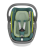 Coral 360 Noe Green przód fotelika.png