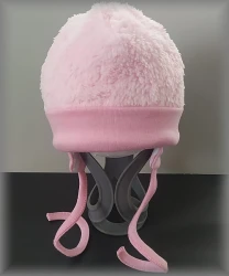 Czapka zimowa LUNA róż rozmiar 62 