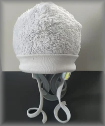 Czapka zimowa LUNA szary rozmiar 62