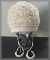 Czapka zimowa LUNA beż rozmiar 62