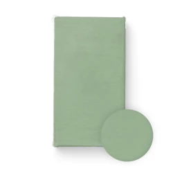 Prześcieradełko jersey 60x120 zielony bocioland 