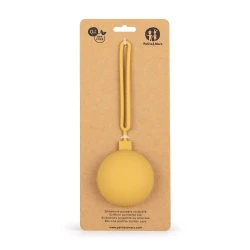 PETITE&MARS Silikonowe etui na smoczek Intense Ochre 0m+