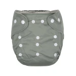 PETITE&MARS Wielorazowa pieluszka dla niemowląt Diappy, grey