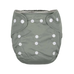 PETITE&MARS Wielorazowa pieluszka dla niemowląt Diappy, grey