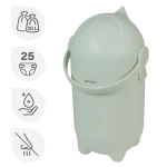 NATTOU Kosz na pieluchy DROPY zielony