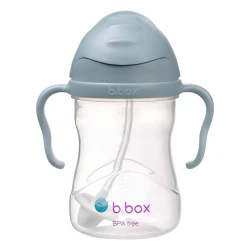 B.BOX Bidon ze słomką 240ml 6m+ ocean 208