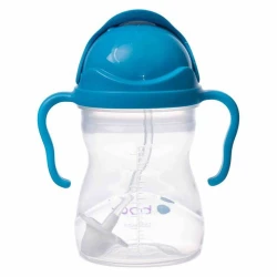 B.BOX Bidon ze słomką 240ml 6m+ kobalt 508