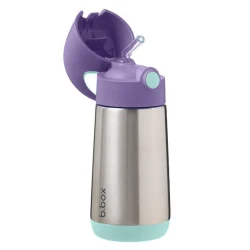 B.BOX Bidon termiczny ze słomką 350ml lilac pop