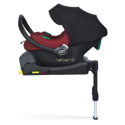 Zestaw fotelik Avionaut Cosmo AirFlow 0-13kg + baza obrotowa IQ Orbit |  Red