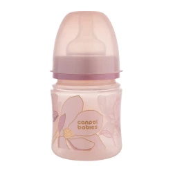 Canpol Butelka antykolkowa 120ml easy start GOLD rose