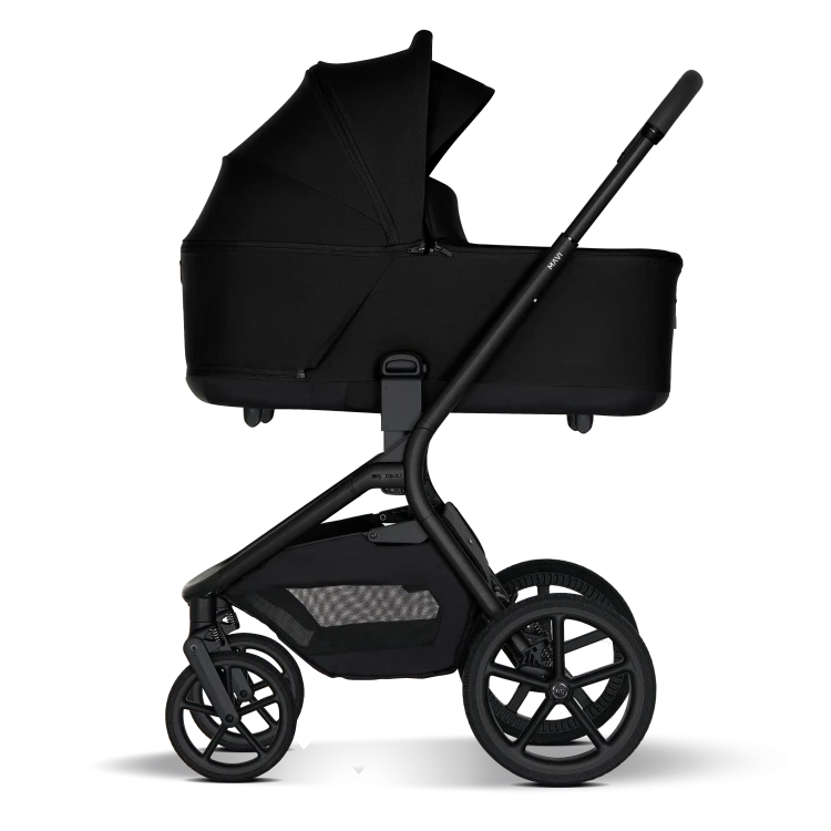 my-junior-wózek-dziecięcy-2-w-1-mavi-pure-black- gondola-ze-stelażem