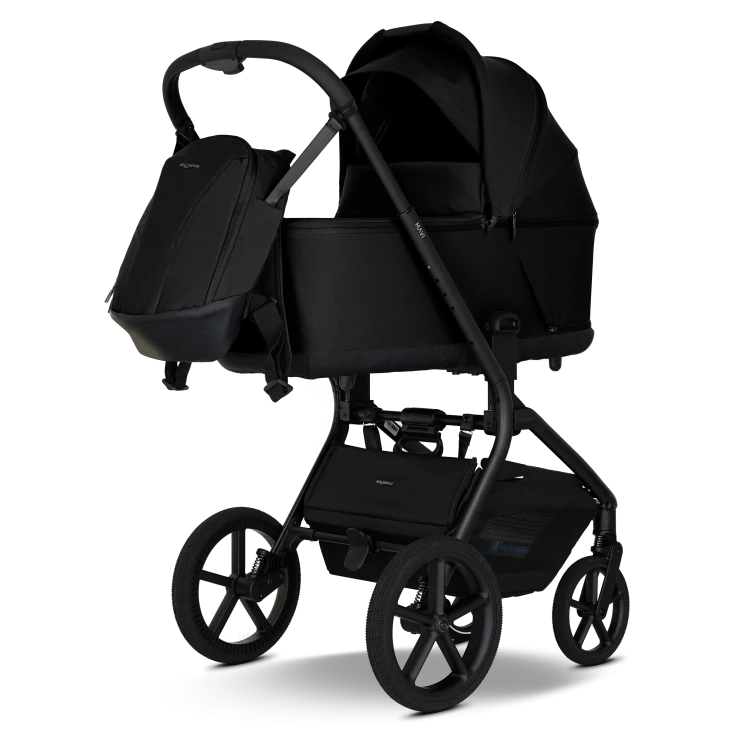 my-junior-wózek-dziecięcy-2-w-1-mavi-pure-black- gondola-ze-stelażem