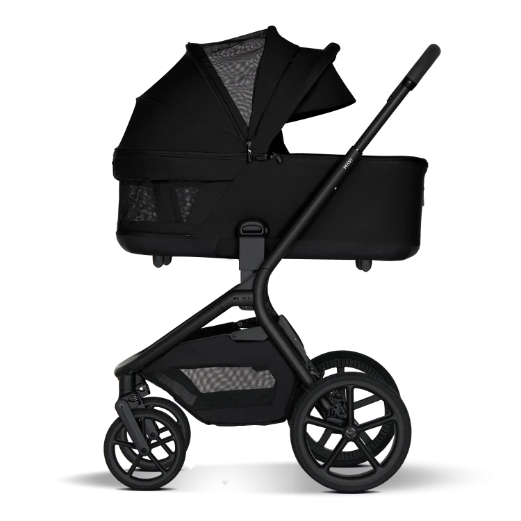 my-junior-wózek-dziecięcy-2-w-1-mavi-pure-black- gondola-ze-stelażem