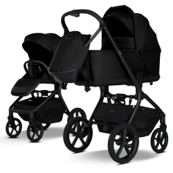 My Junior Wózek dziecięcy 2w1 MAVI Pure Black
