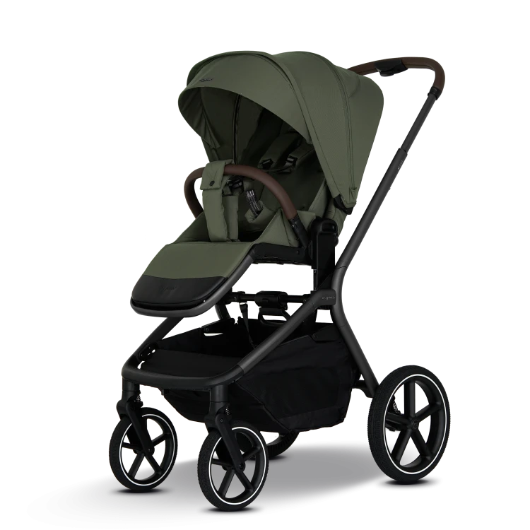 my-junior-mavi-olive-green-stelaż-ze-spacerówką