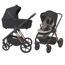 Espiro Miloo 2.0 wózek dziecięcy 2w1 | 310 diamond black