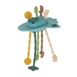 PETITE&MARS Silikonowa zabawka sensoryczna Crazy rocket frosted sky
