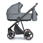 Roan IVI 2.0 VINTAGE wózek głęboko spacerowy 2w1 Blue tea