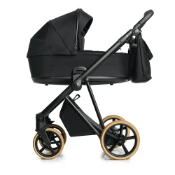 Roan IVI 2.0 VINTAGE wózek głęboko spacerowy 2w1 Caviar