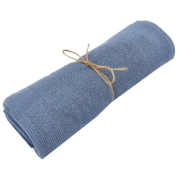 EKO Kocyk otulacz bambusowy 80x80 jeans