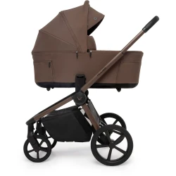 MUUVO Wózek dziecięcy 2w1 FOLD Dark Chocolate + adaptery gratis