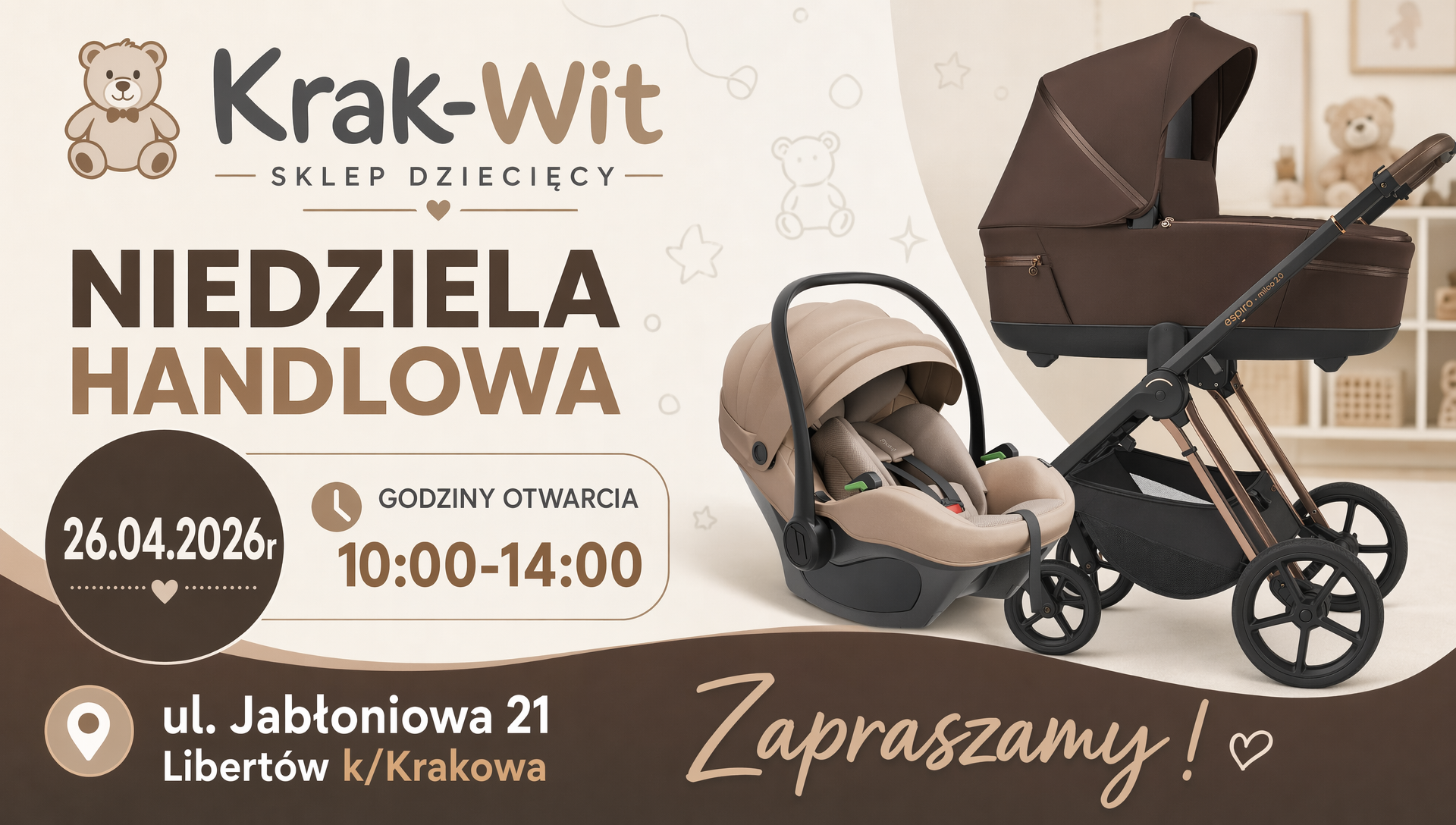 Baner informacyjny-sklep-stacjonarny-otwarty-w-26-04-2026