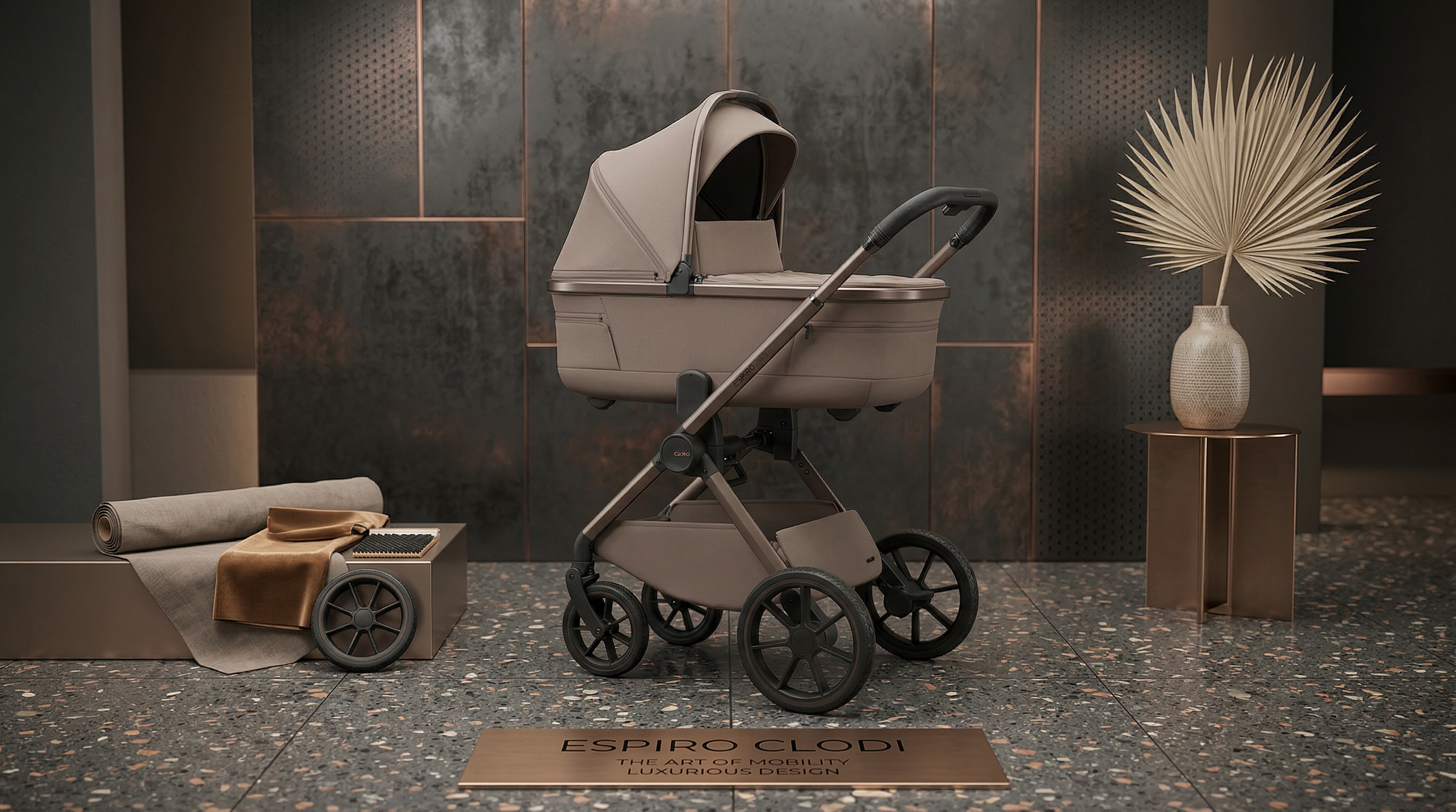 gondola-na-stelażu-w-ekskluzywnym-miejscu